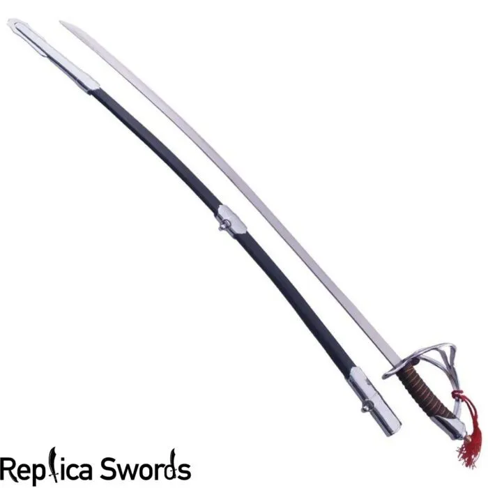 1860 light cavalry sword saber in silver 1