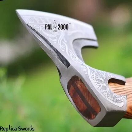 Tomahawk Viking Bearded Battle Axe Hand Forged Replica