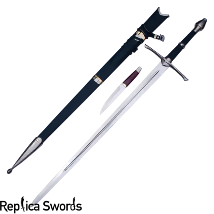 LOTR Aragorn Strider Ranger Sword Life Size Metal Replica