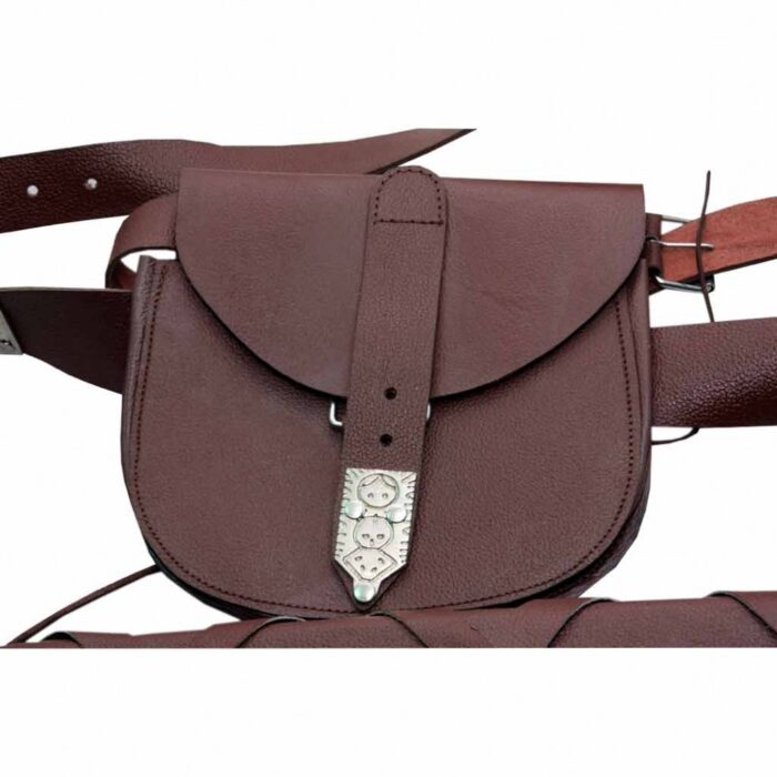Robin Hood Sword Leather Belt, Bag & Sheath 2