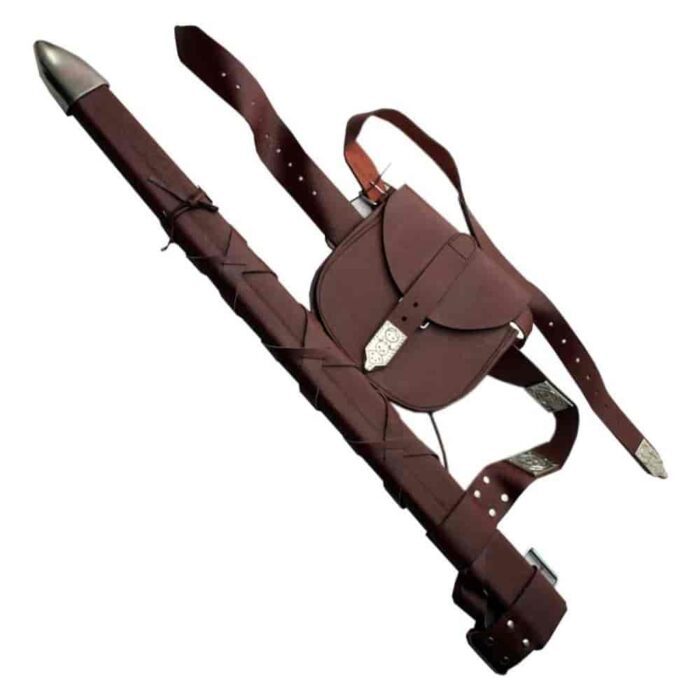 Robin Hood Sword Leather Belt, Bag & Sheath 1