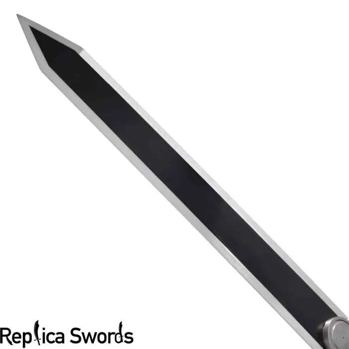 massive black finish dual color berserk guts dragon slayer swords
