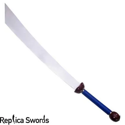 Medieval Chinese Sword with Blue Hilt