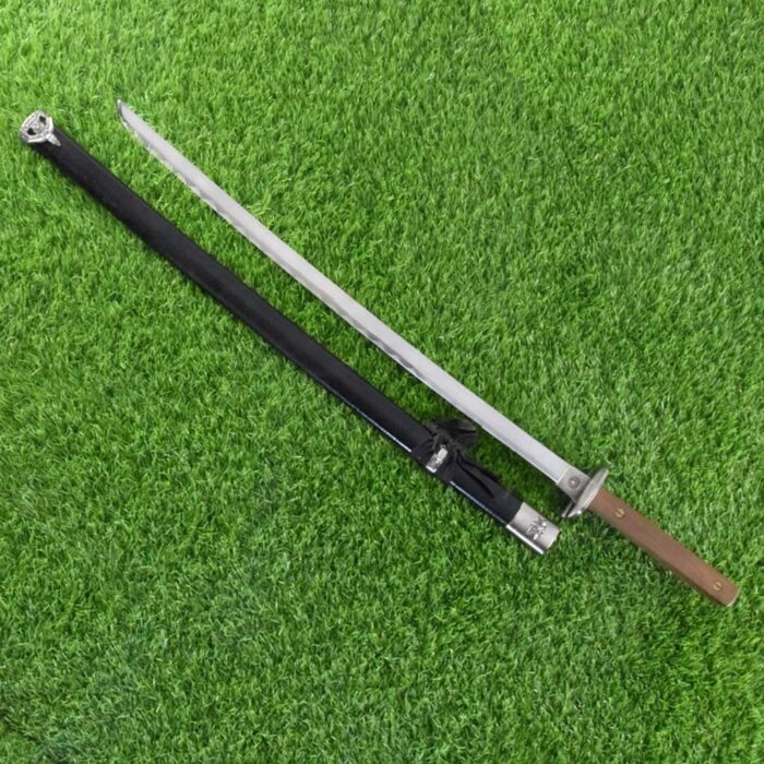 37" Japanese Ninja Sword With Wooden Handle 1