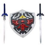 Link Dark Hylian Shield and Master Swords Set