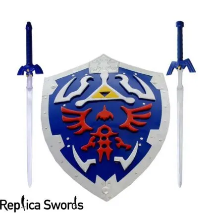Link Master Shield With 2 Swords