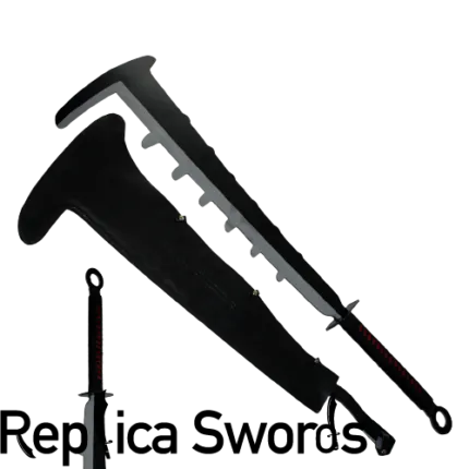 Black Anime Inspired Sword Shikai