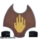 Uruk Hai Scimitar Sword with Rust Finish