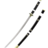 One Piece Roronoa Zoro Enma Sword Yamato Black Anime Katana Cosplays Replica