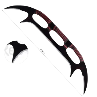 klingon bat'leth replica black edtion
