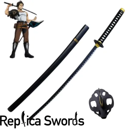 Black Clover Yami Sukehiro Demon Slasher Katana Sword Replica
