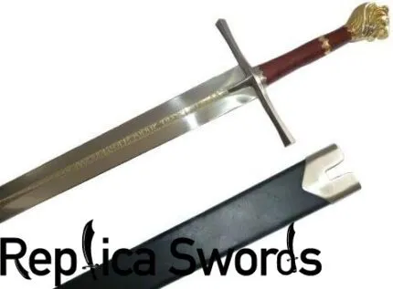 Chronicles of Narnia Prince Peter Narnia Lion Sword Replica