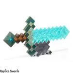 Minecraft Diamond Sword Metal Replica Collector Ed.