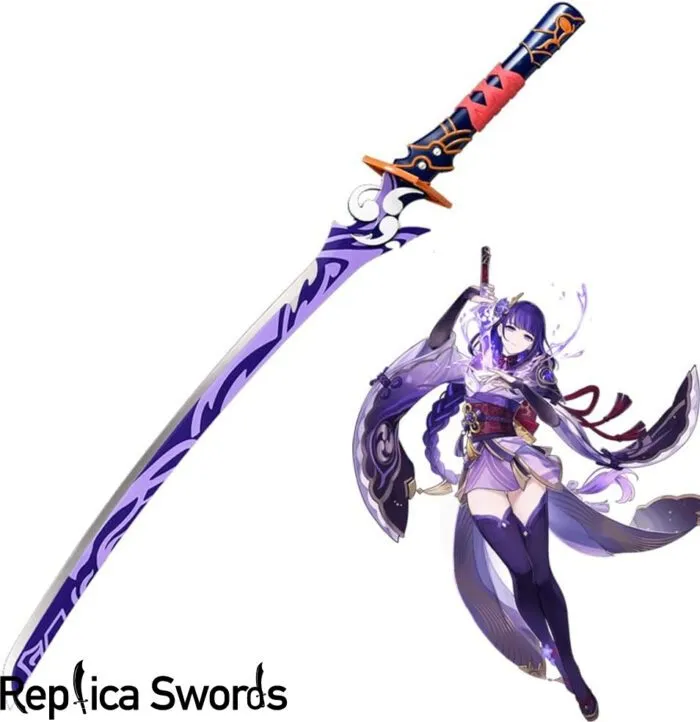 Genshin Impact Raiden Ei Musou Isshin Sword Replica