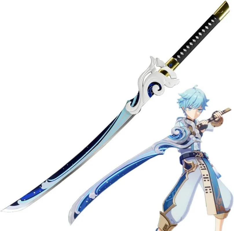 Genshin Impact Akuoumaru Claymore Sword Replica